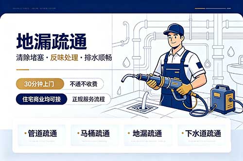 常州地漏疏通